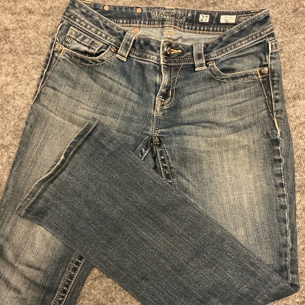 Miss Me Women's Dark Blue Bootcut
